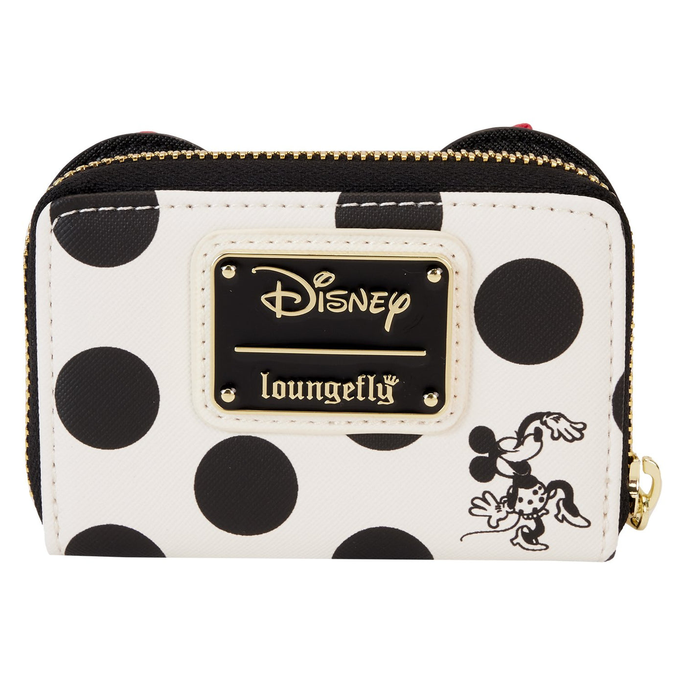 Loungefly Disney Minnie Rocks the Dots Accordion Card Holder - Back
