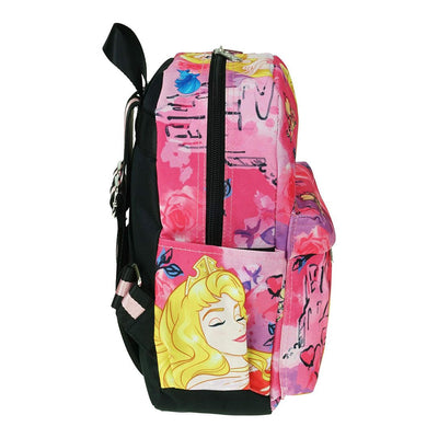 WondaPop Disney Sleeping Beauty Aurora Nylon Mini Backpack - Side
