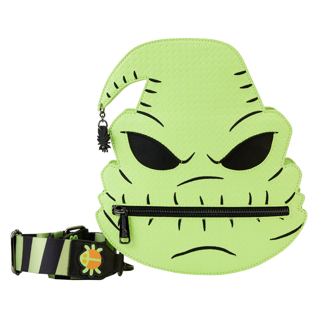 Loungefly Disney Nightmare Before Christmas Oogie Boogie Glow Crossbody - Front