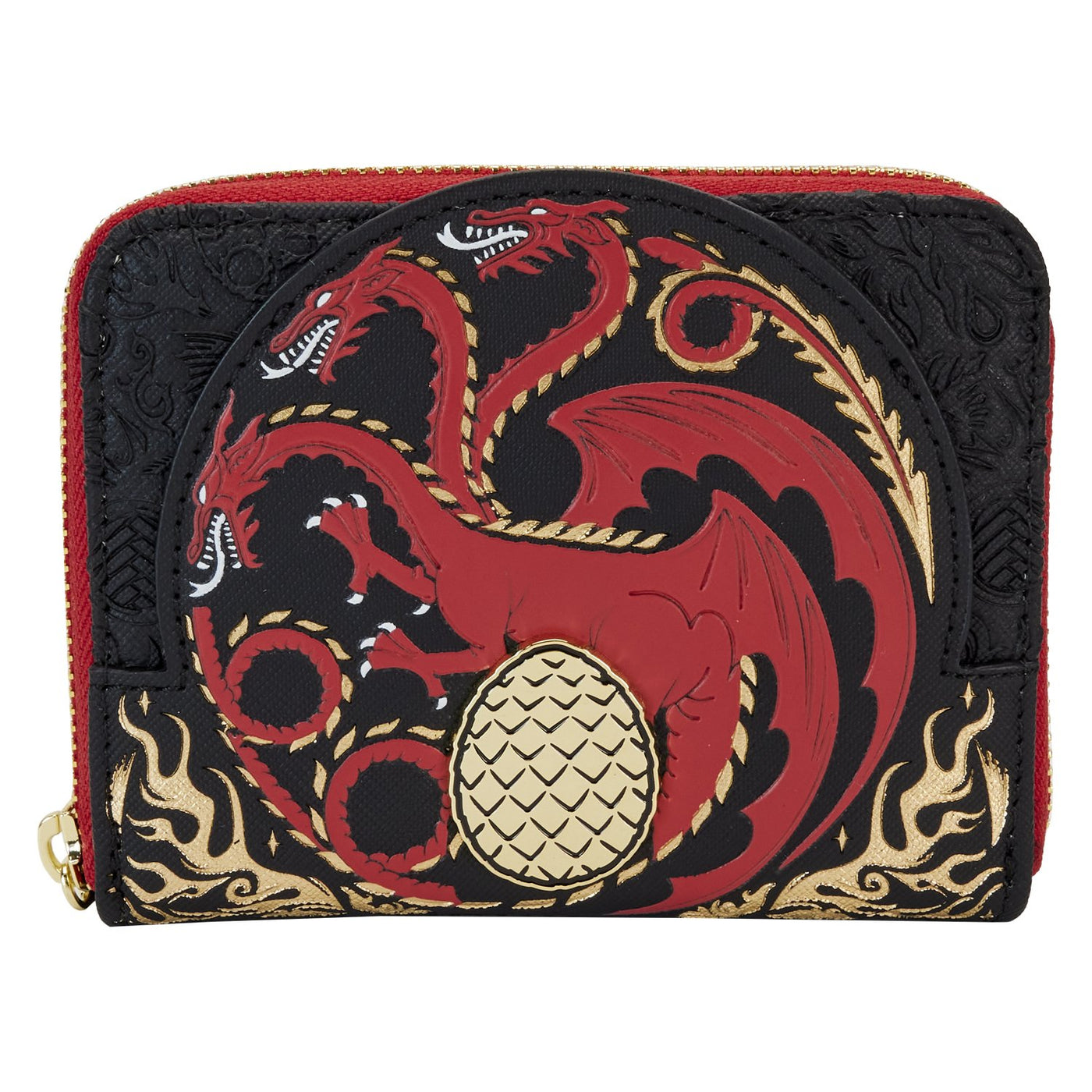 Loungefly HBO House of the Dragon Targaryen Zip-Around Wallet - Front