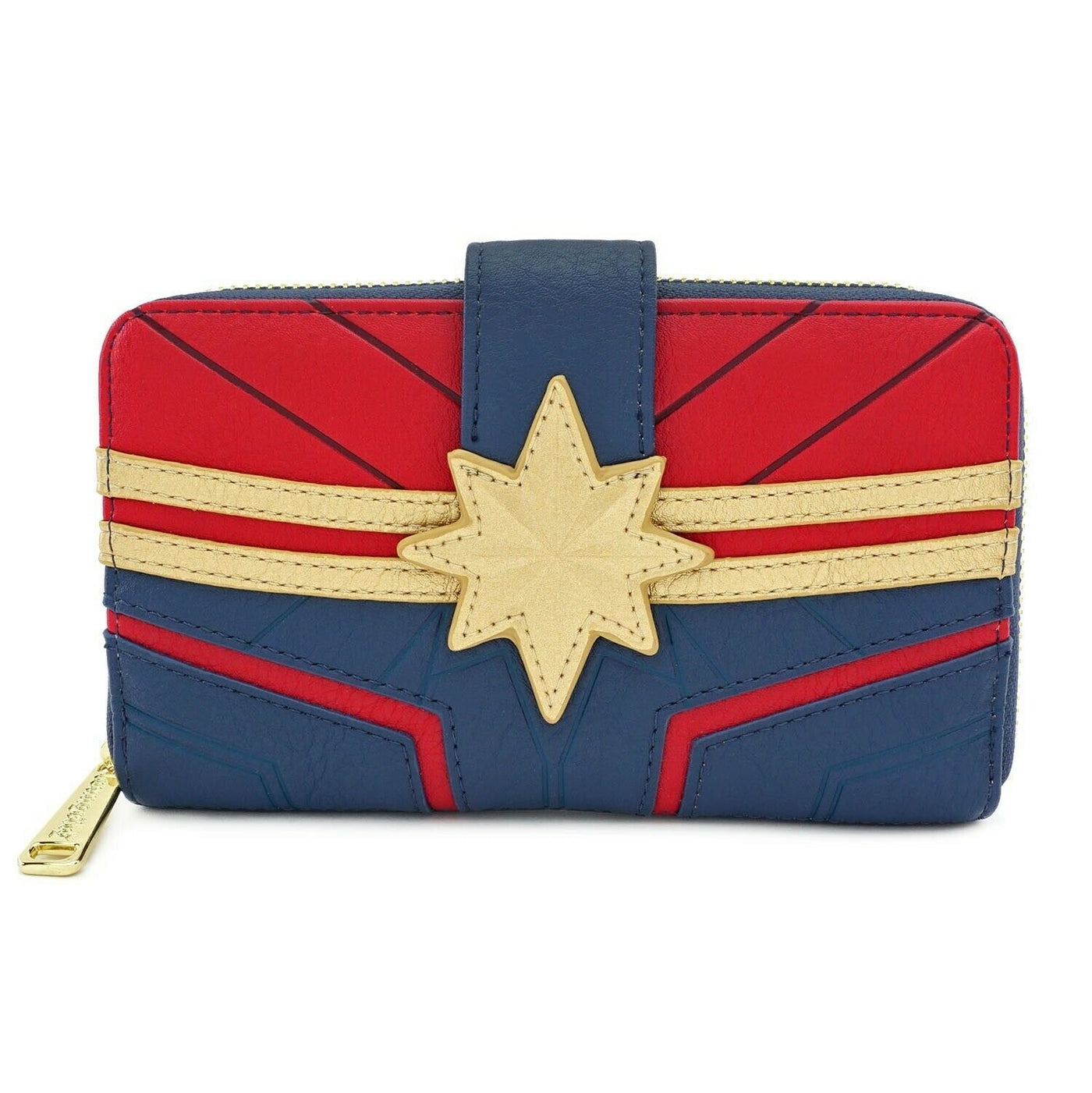 Loungefly x Captain Marvel Debossed Suit Wallet - BACK