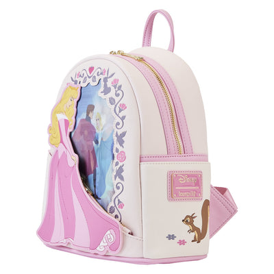 Loungefly Disney Sleeping Beauty Princess Lenticular Mini Backpack - Side View