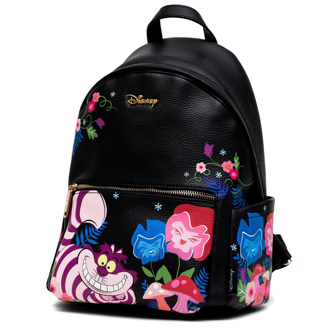 WondaPop High Fashion Disney Alice in Wonderland Cheshire Cat Mini Backpack - Alternate Side View