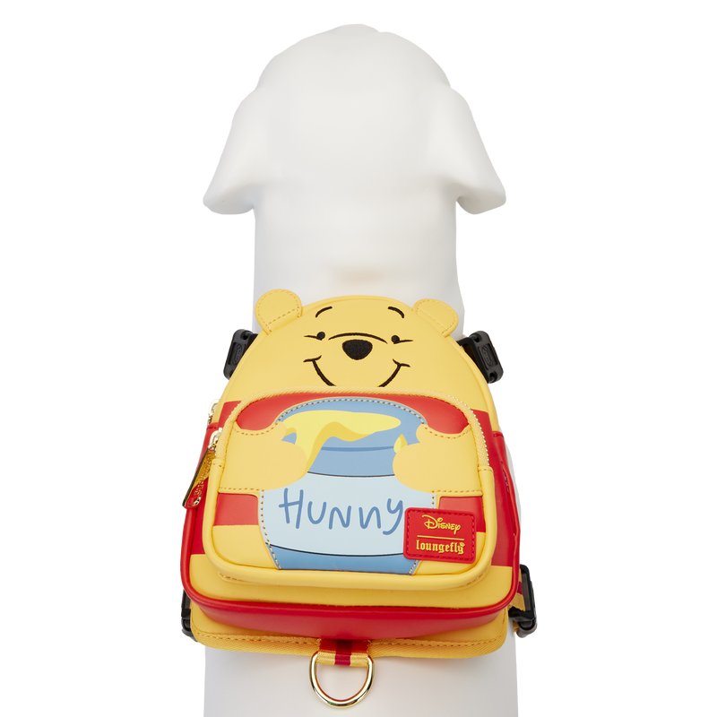 Loungefly Pets Disney Winnie the Pooh Cosplay Mini Backpack Dog Harness - Top View