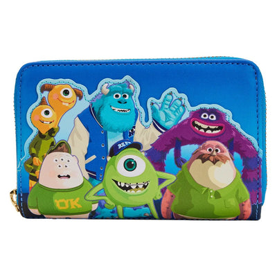 Loungefly Pixar Monsters University Scare Games Zip-Around Wallet - Loungefly wallet front