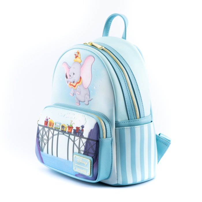 Loungefly Disney Dumbo 80th Anniversary Don't Just Fly Mini Backpack Side