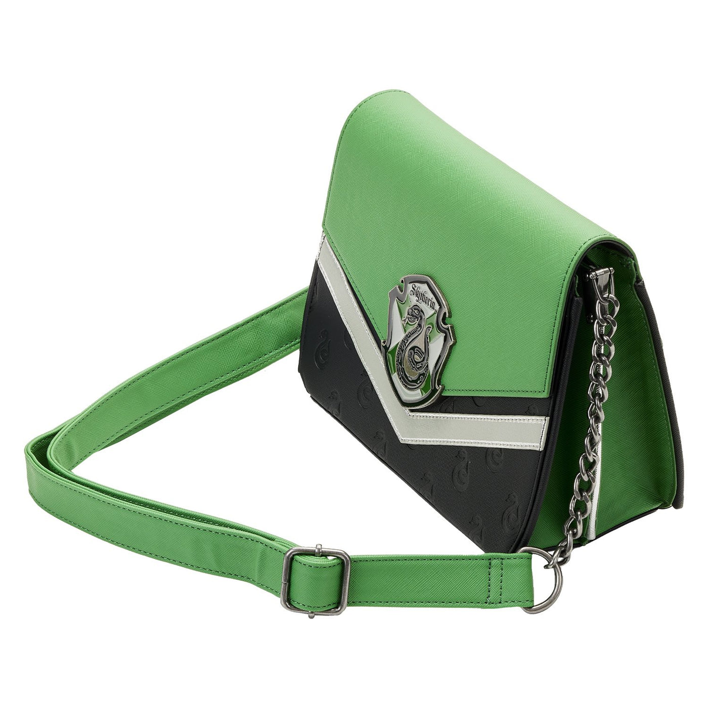 Loungefly Harry Potter Slytherin Chain Strap Crossbody - Top View