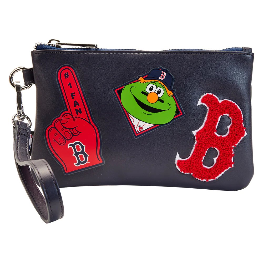 Loungefly MLB Boston Red Sox Stadium Crossbody with Pouch - Front Pouch - 671803422247