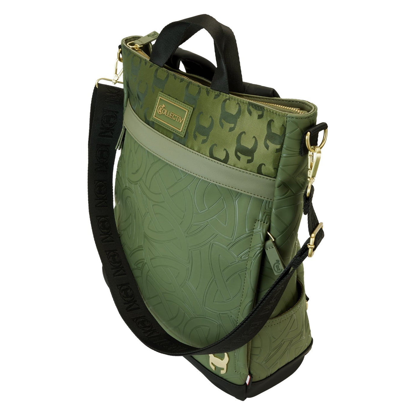 Loungefly Collectiv Marvel Loki The Creativ Convertible Tote Bag - Top View