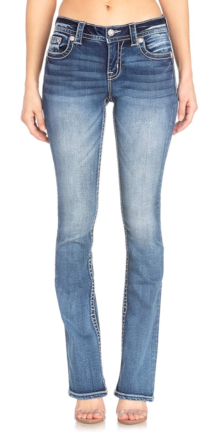 Modern Wing Bootcut Jeans