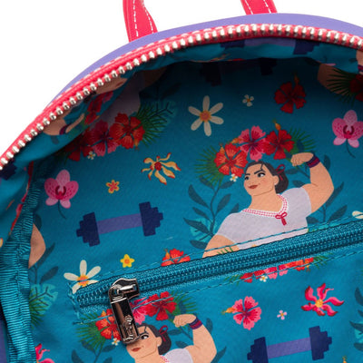 707 Street Exclusive - Loungefly Disney Encanto Luisa Cosplay Mini Backpack - Interior Lining