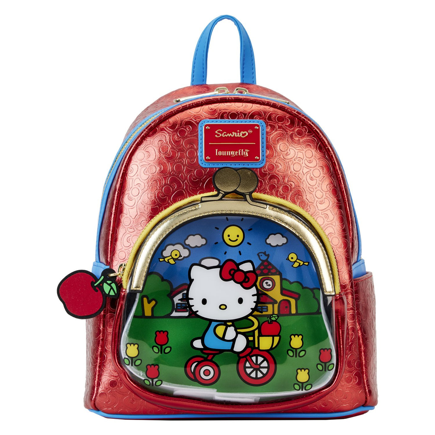 Loungefly Sanrio Hello Kitty 50th Anniversary Coin Bag Mini Backpack - Front