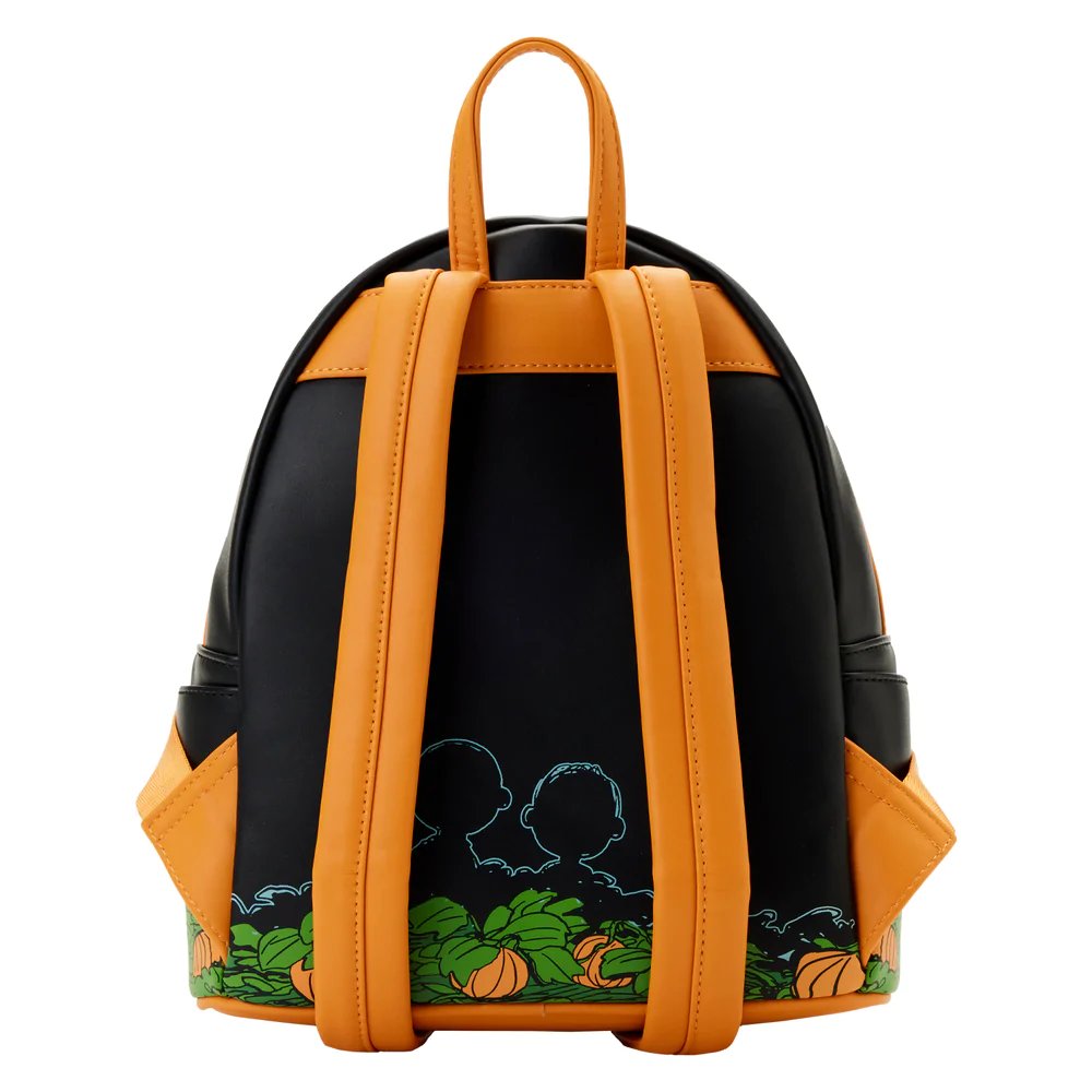 Loungefly Peanuts Great Pumpkin Snoopy Mini Backpack - Back