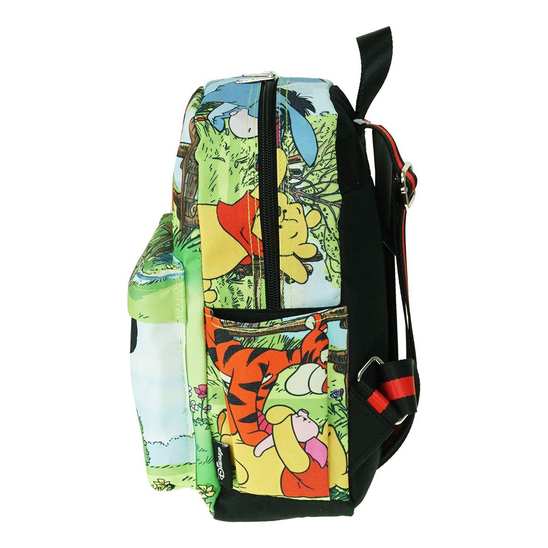 WondaPop Disney Winnie the Pooh Tigger Nylon Mini Backpack - Side 1