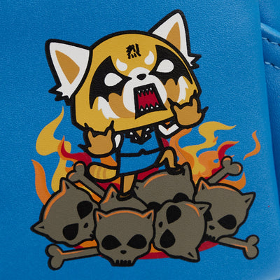 Loungefly Sanrio Aggretsuko Two Face Cosplay Mini Backpack - Back Hit