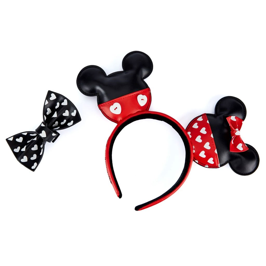 Loungefly Disney Mickey And Minnie Valentines Headband