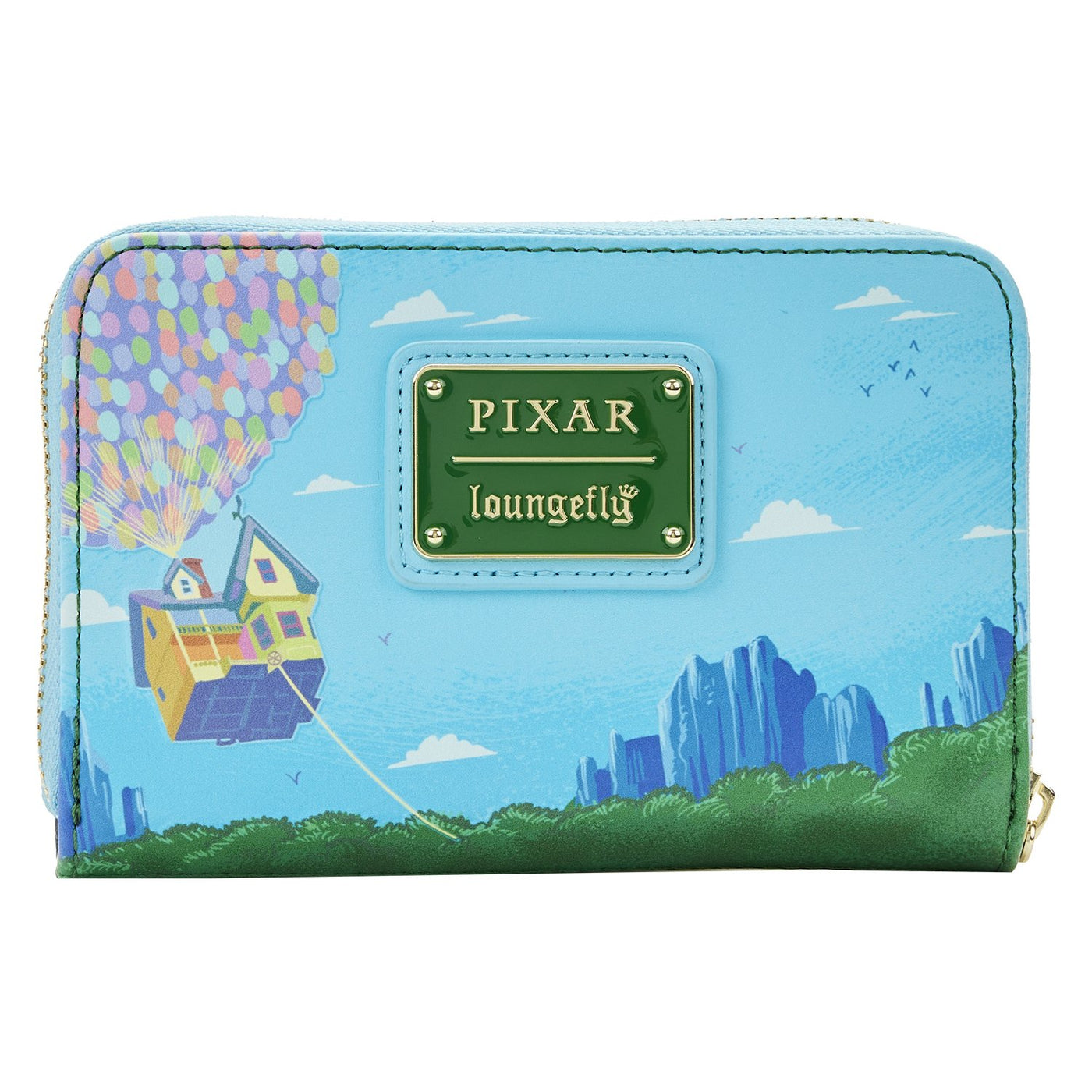Loungefly Pixar Up Moment Jungle Stroll Zip-Around Wallet - Back