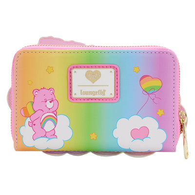 Loungefly Care Bears Stare Rainbow Zip-Around Wallet - Back