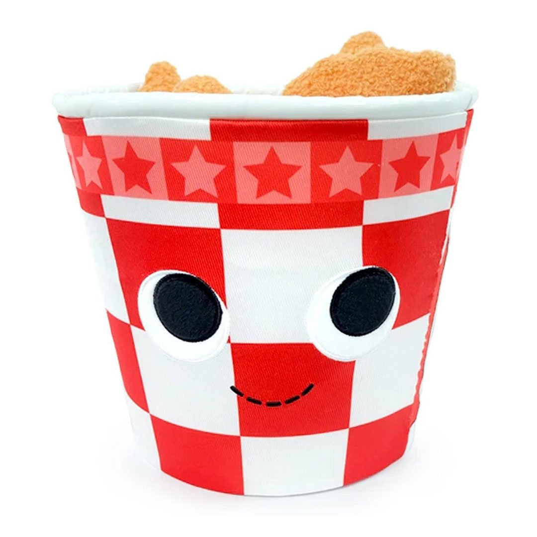 Kidrobot Yummy World 10" Bertha The Bucket of Fried Chicken Plush Toy - Front