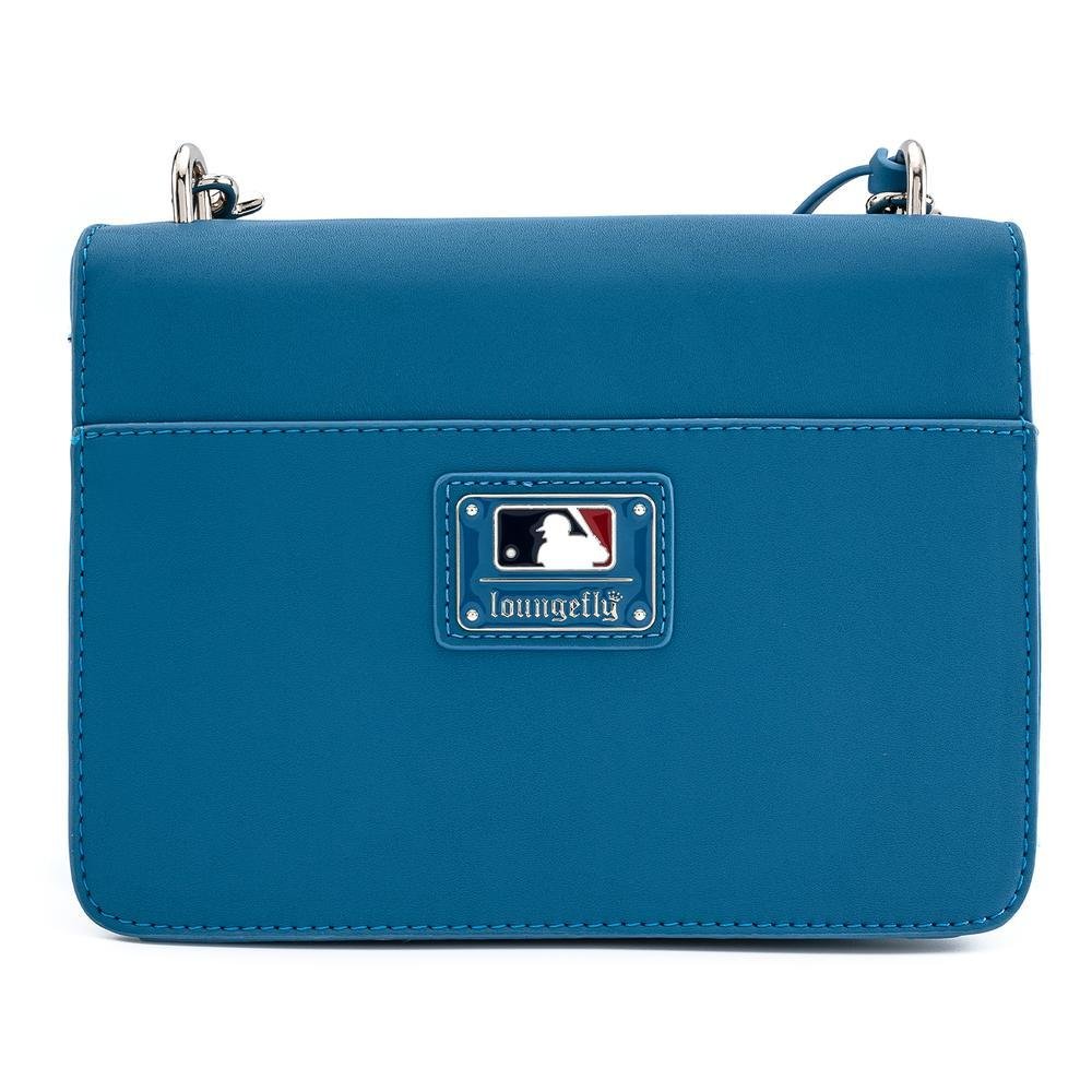Loungefly MLB LA Dodgers Allover Print Pocket Crossbody Bag