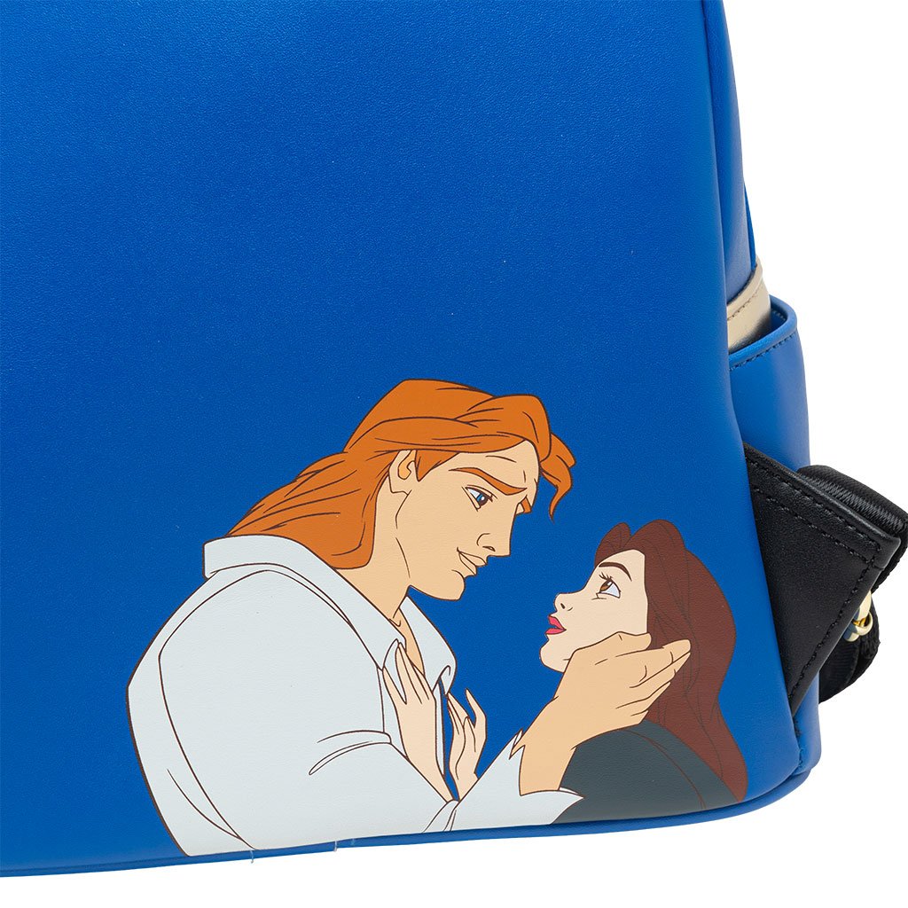 671803455566 - 707 Street Exclusive - Loungefly Disney Beauty and the Beast Prince Adam Cosplay Mini Backpack - Back Hit