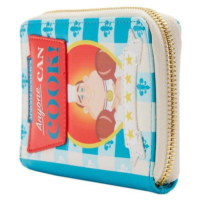Loungefly Disney Pixar Ratatouille 15th Anniversary Cook Book Zip-Around Wallet - Front Side View