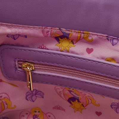 Loungefly Disney Rapunzel Princess Scene Crossbody - Interior