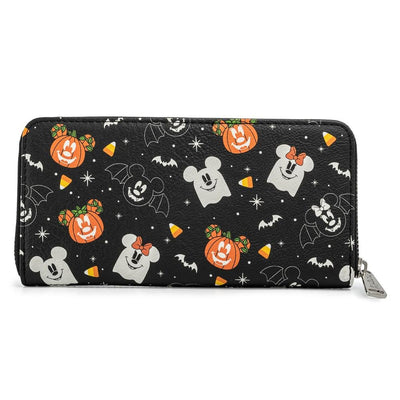 Loungefly Disney Spooky Mice Candy Corn Zip-Around Wallet