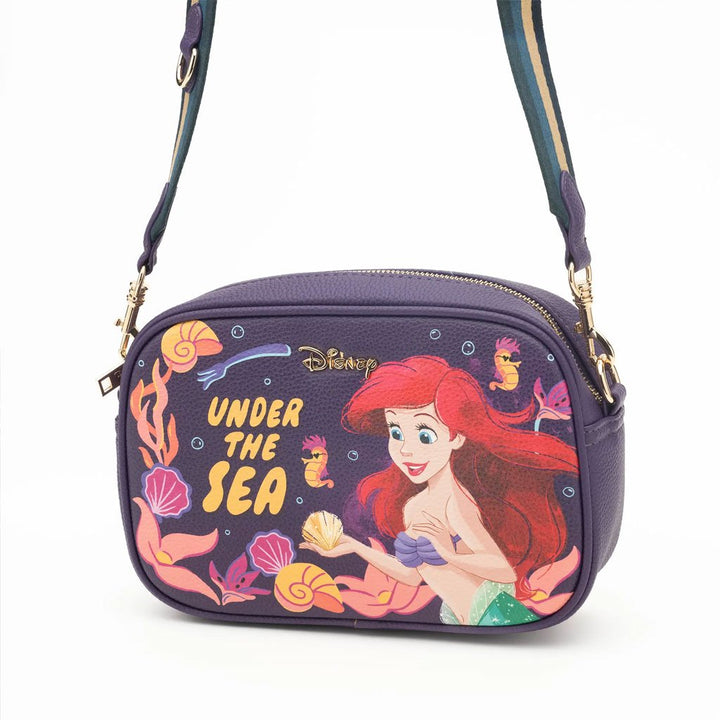 WondaPop Designer Series Disney The Little Mermaid Ariel Crossbody - With Strap