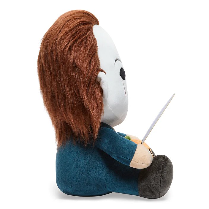 Kidrobot Halloween 16" HugMe Michael Myers Vibrating Plush Toy - Full Side View
