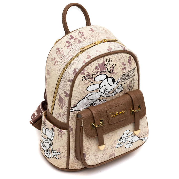 WondaPop Disney Mickey Mouse Peek-A-Boo Mini Backpack - Top View