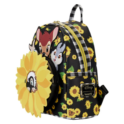 Loungefly Disney Bambi Sunflower Friends Mini Backpack - Side View