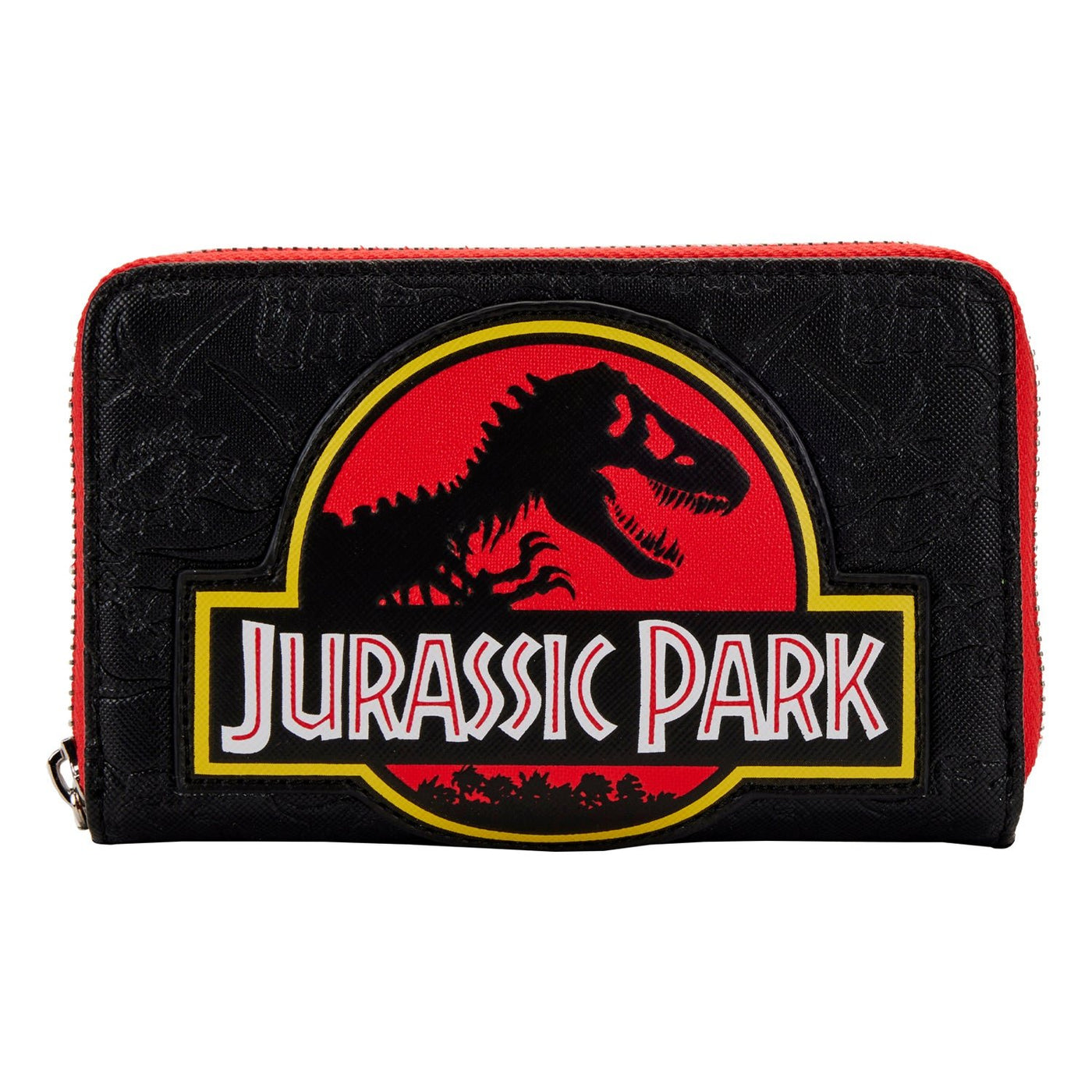 Loungefly Universal Jurassic Park Logo Zip-Around Wallet - Front