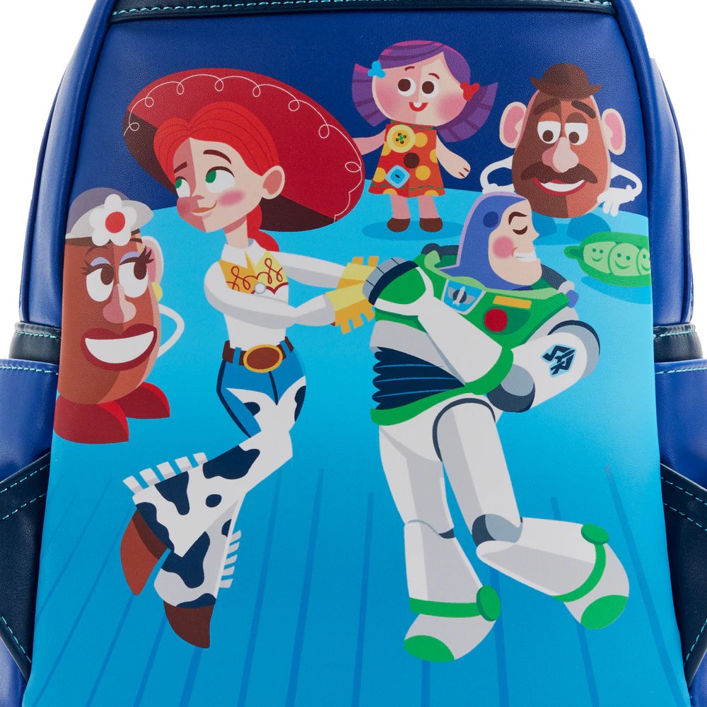 Loungefly Disney Pixar Moment Toy Story Jessie and Buzz Backpack - Back Print