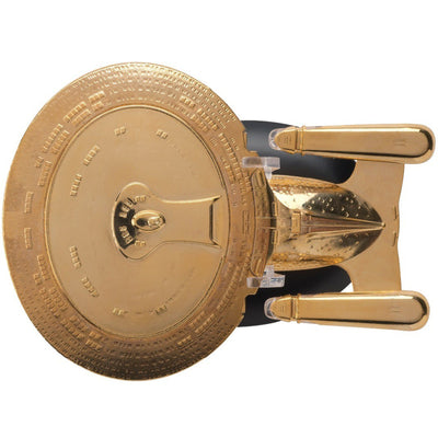Hero Collector Star Trek The Official Starship Collection - Gold Plated U.S.S. Enterprise NCC-1701-D Special Edition