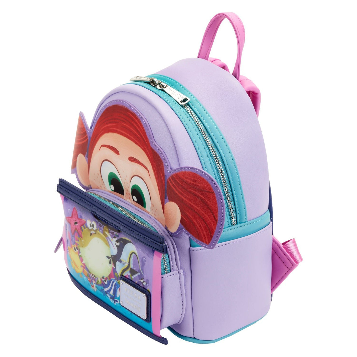 Loungefly Pixar Moments Finding Nemo Darla Mini Backpack - Top