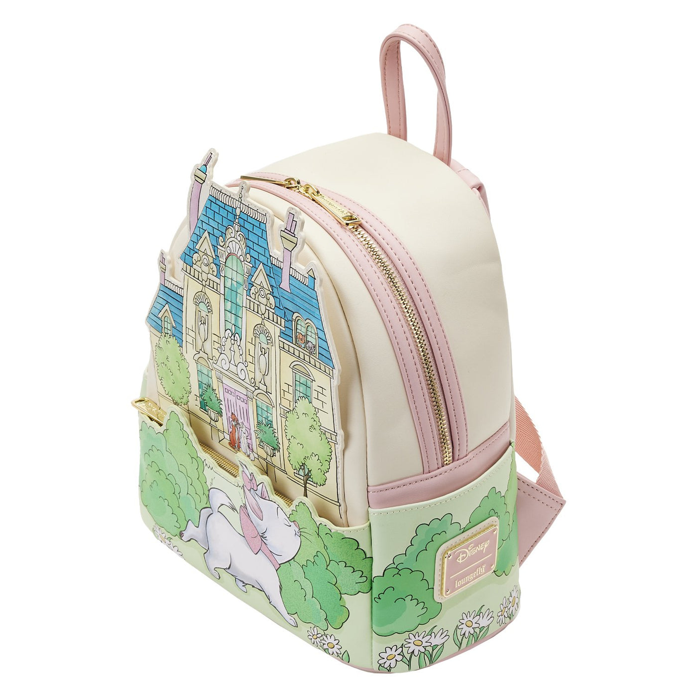 Loungefly Disney The Aristocats Marie House Mini Backpack - Top View