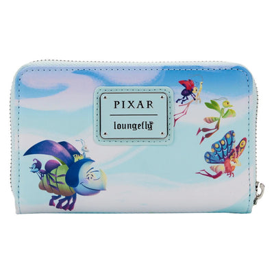 Loungefly Disney Pixar A Bugs Life Earth Day Zip-Around Wallet - Back