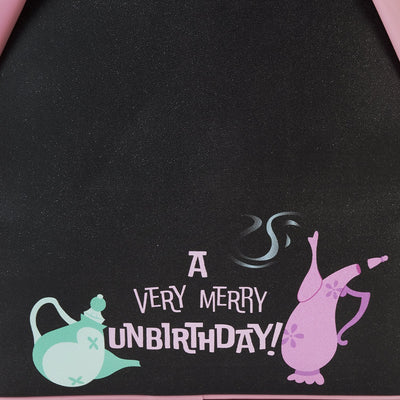 Loungefly Disney Alice in Wonderland Unbirthday Party Mini Backpack - Back Hit