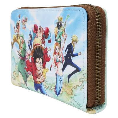 Loungefly Toei One Piece Luffy Gang Zip-Around Wallet - Side View
