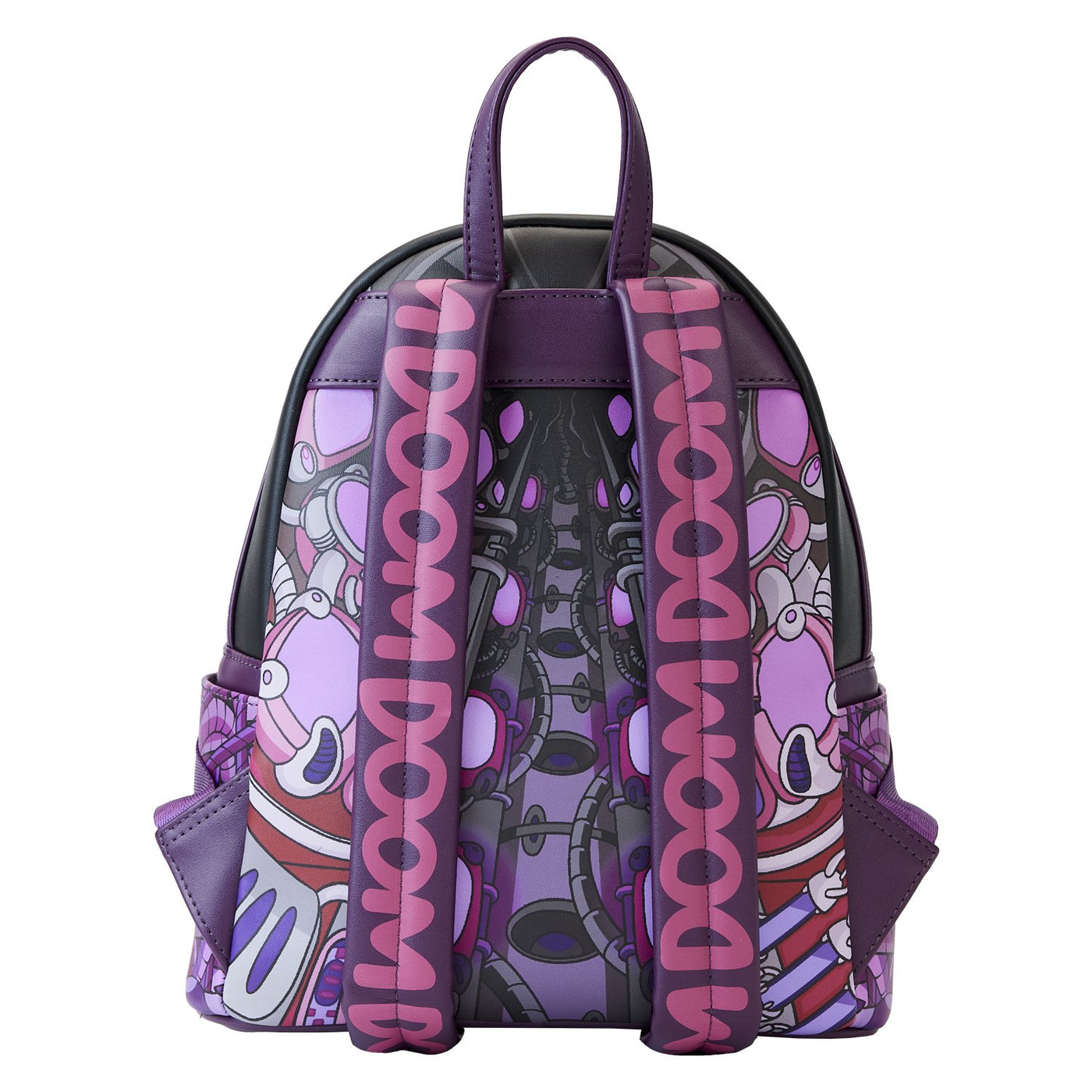 Loungefly Nickelodeon Invader Zim Secret Lair Mini Backpack - Back