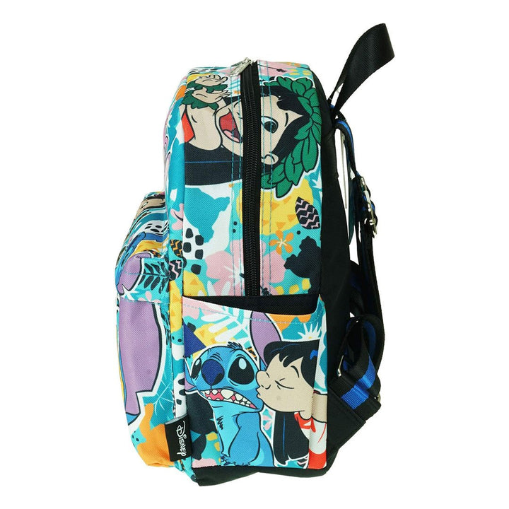 WondaPop Disney Lilo and Stitch with Angel Nylon Mini Backpack - Side 2