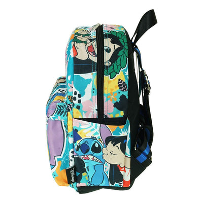 WondaPop Disney Lilo and Stitch with Angel Nylon Mini Backpack - Side 2