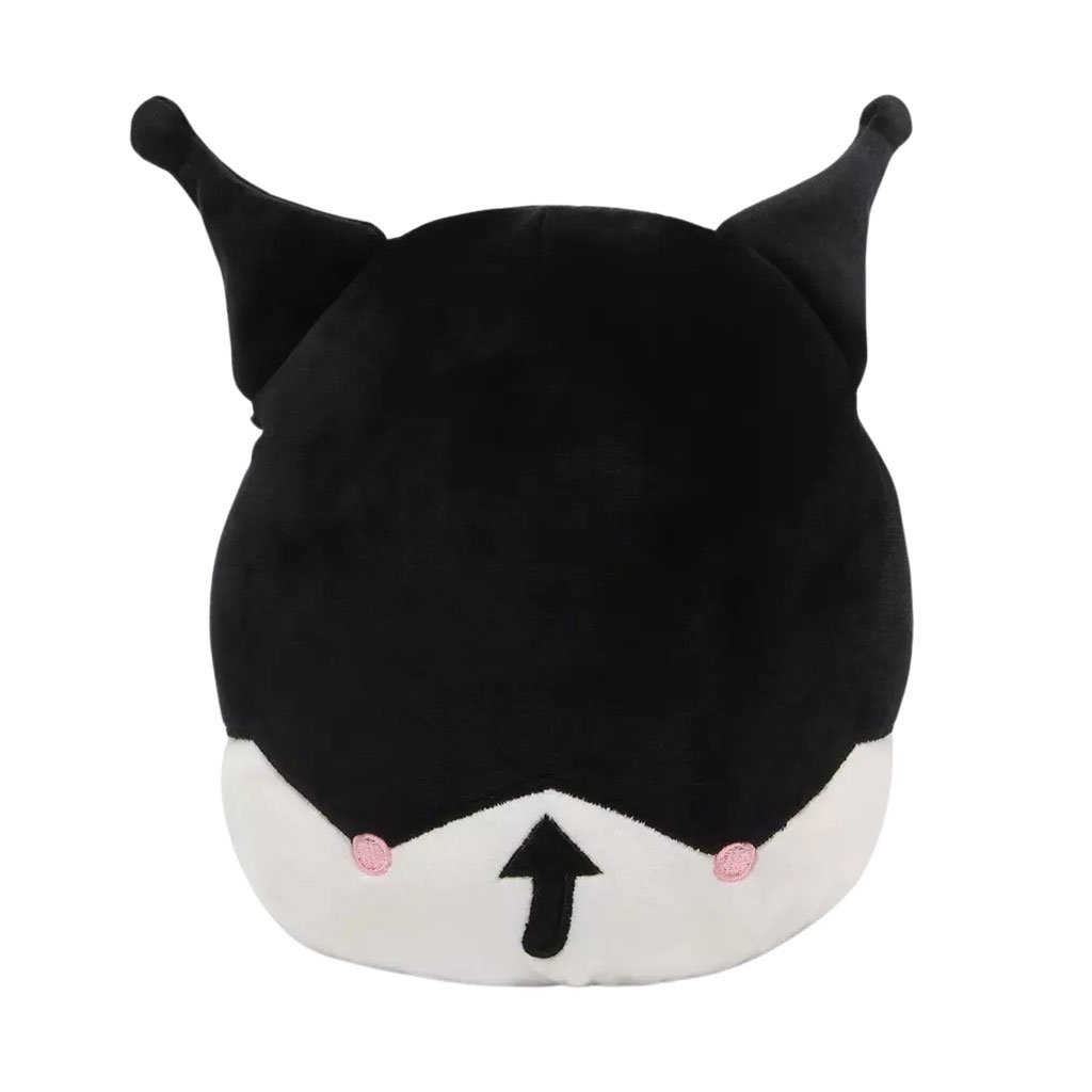 Squishmallows Sanrio 8" Kuromi Black Plush Toy - Back