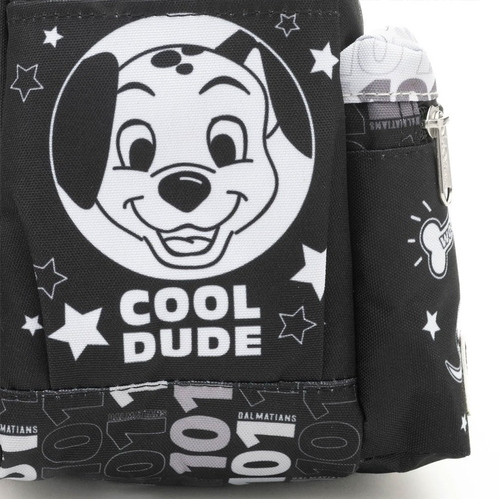 WondaPop Disney 101 Dalmatians 13" Nylon Mini Backpack - Alternate Side Pocket