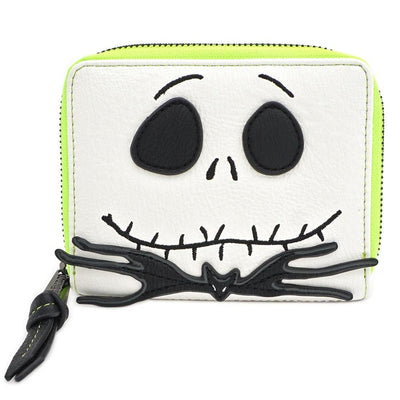 LOUNGEFLY X NIGHTMARE BEFORE CHRISTMAS JACK SKELLINGTON COSPLAY WALLET - FRONT