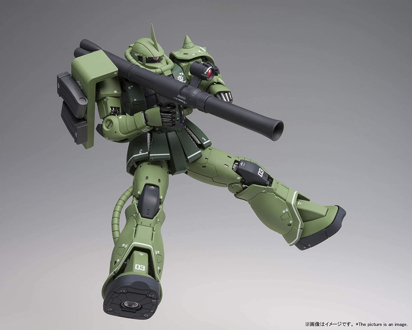 Mobile Suit Gundam: The Origin MS-06C Zaku II Type C, Bandai GundamFix Figuration Metal Composite