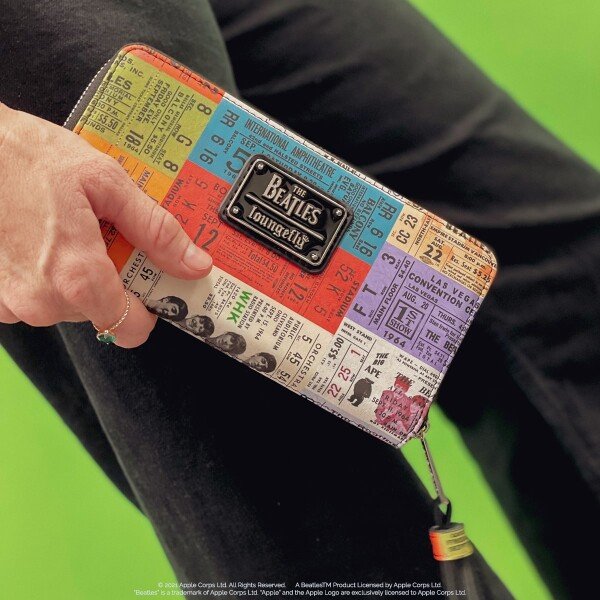 Loungefly The Beatles Ticket Stubs Flap Wallet - Lifestyle