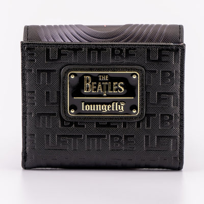 Loungefly The Beatles "Let It Be" Vinyl Record Zip-Around Wallet - Back