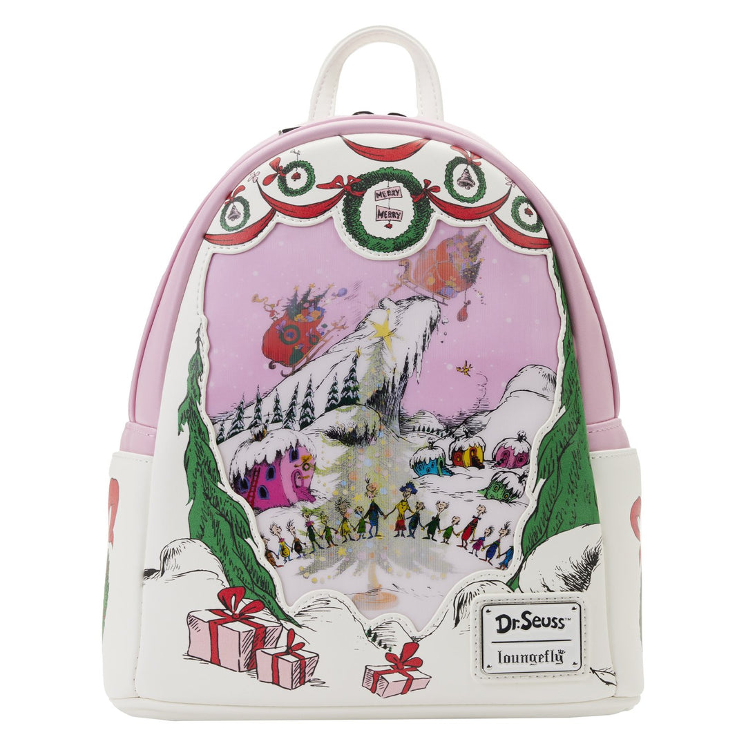 Loungefly Dr Seuss Lenticular Scene Mini Backpack -
